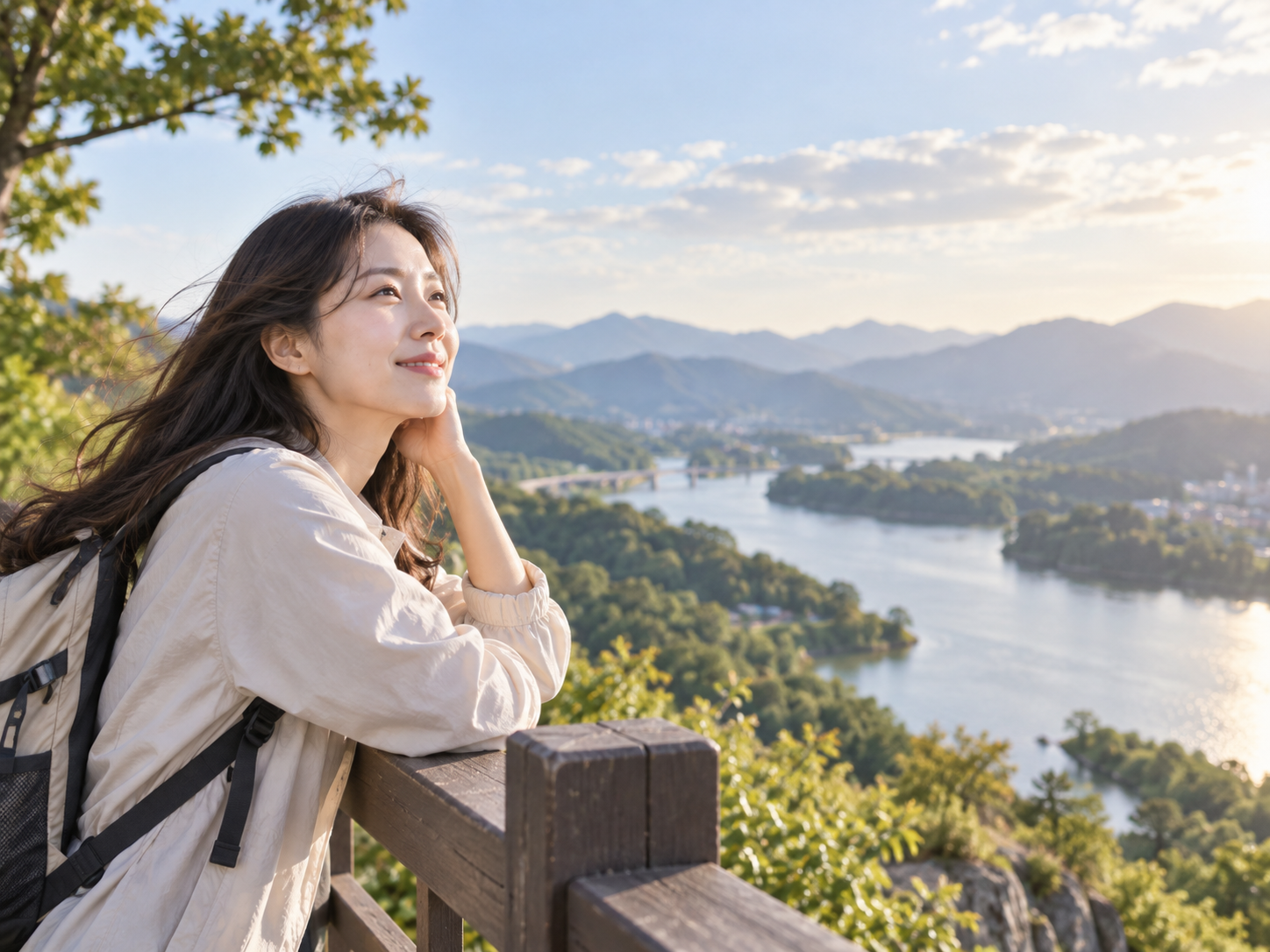 자연의 풍경보는 걸 좋아함