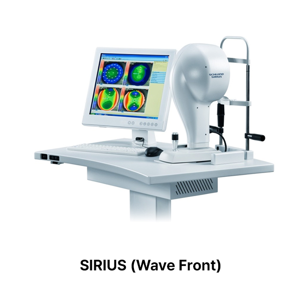 시리우스 3D 각막지형도 장비 — SIRIUS (Wave Front)